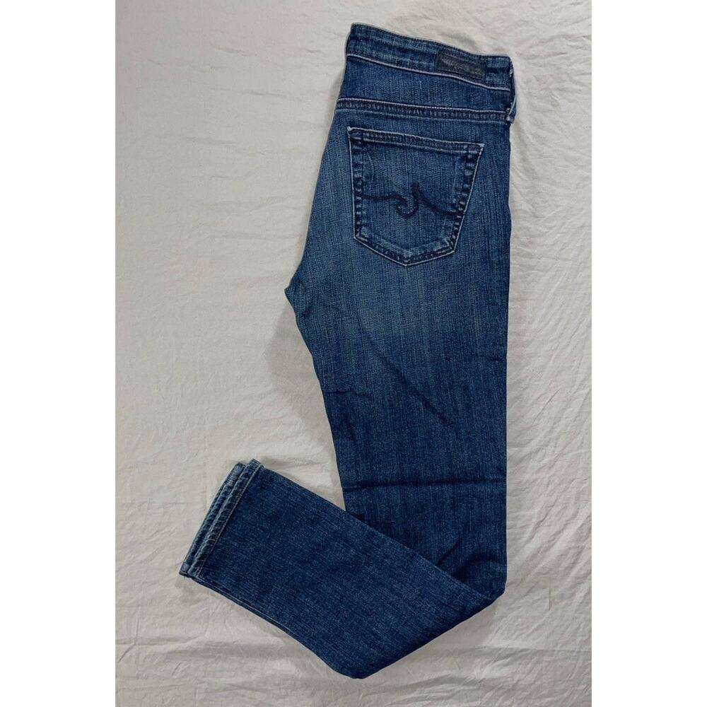 AG The Stevie Ankle Slim Straight Leg Stretch Denim Jeans. Women's 27R, GUC!!
